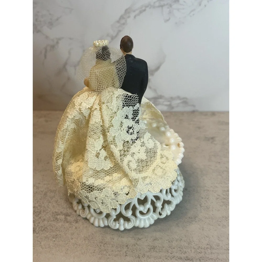 Vtg 1940s 1950s Wedding Cake Topper